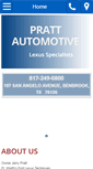 Mobile Screenshot of prattauto.com